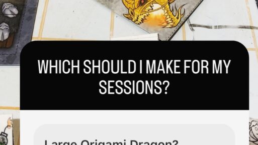 Origami Dragon or Dragon Puppet? You decide!