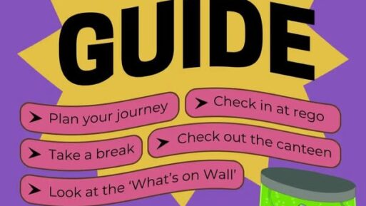 Aspergers Victoria booth at Conquest Melbourne