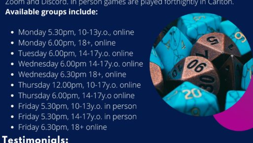 AV’s term DND program for autistics.