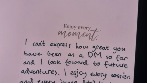 Not even from my client, but one of the kids in my clients group.