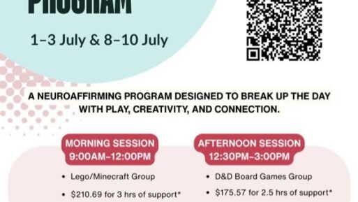 My first time being officially involved in lego therapy sessions – and I am also running the DND sessions in this school holiday program.